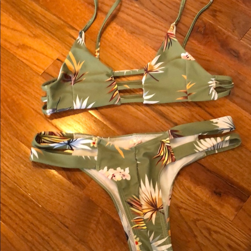 strappy bikini